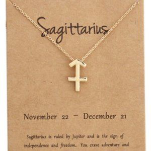 Sagittarius Zodiac Sign Horoscope Pendant